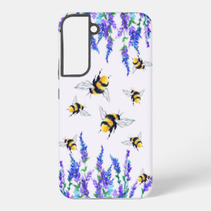 Bloemen en bijen Samsung Galaxy Hoesjes Hoesje