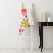 Bloemen en bladeren 04 Kleurrijke bloemen Sherpa Deken (In situ)