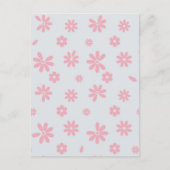 Bloemen en bloembladeren 12 briefkaart (Voorkant)