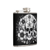 Bloemen en bloemen heupfles (Rechts)