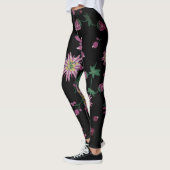 Bloemen en bosbessen leggings (Links)
