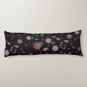 Bloemen en bosbessen lichaamskussen (Achterkant)