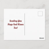 Bloemen en Briefkaart Valentijn (Achterkant)