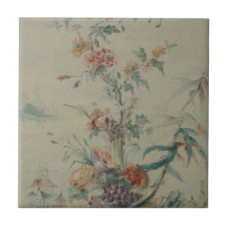 Bloemen en Chinoiserie Tegeltje