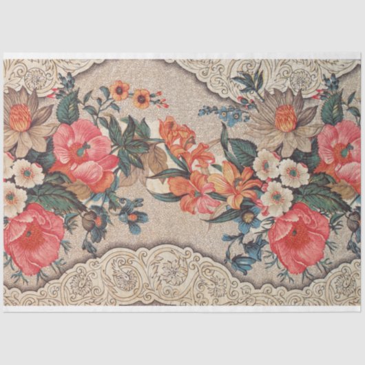   Bloemen en de Rol van de Activiteit Tissuepapier (Voorkant)