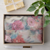  bloemen en eenhoorn tissuepapier (Geschenk)