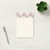 Bloemen en Eiffeltoren Parijs Reispatroon Post-it® Notes (Kantoor)