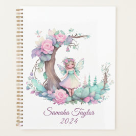 Bloemen en Fairy Waterverf Planner