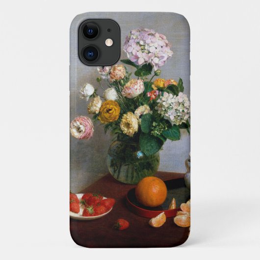 Bloemen en fruit, Henri Fantin-Latour Case-Mate iPhone Case (Achterkant)