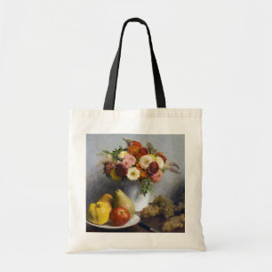 Bloemen en fruit, Henri Fantin-Latour Tote Bag