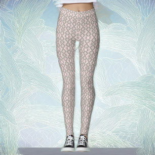 Bloemen en geometrische harmonie Leggings