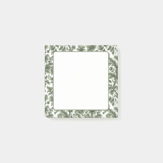 bloemen en groene bladeren post-it® notes