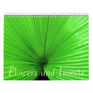 Bloemen en insecten kalender