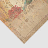  bloemen en kant tissuepapier (Detail)