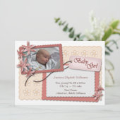 Bloemen en koninklijke koninklijke oogmerken aankondiging (Staand voorkant)