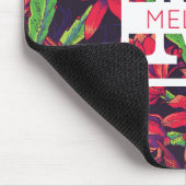 Bloemen en levende vogels | Jouw namen toevoegen Muismat (Hoek)