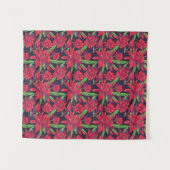 Bloemen en levende vogels wandkleed (Voorkant (horizontaal))