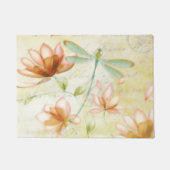 Bloemen en libellen deurmat (Voorkant)