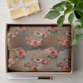  bloemen en paddenstoelen tissuepapier (Geschenk)