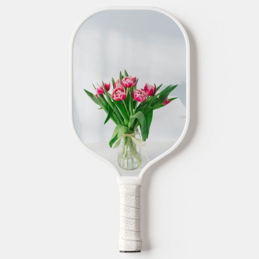 BLOEMEN EN PICKLEBALL PADDLE (Voorkant)