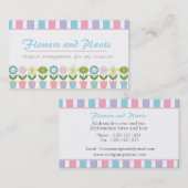 Bloemen en Planten Bloemenwinkel Bloemist Visitekaartje (Voorkant / Achterkant)