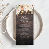 bloemen en pompoenherfst menu