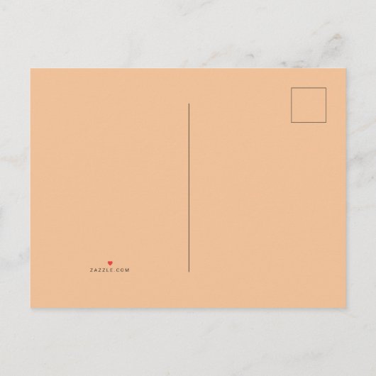 bloemen en pompoenherfst uitnodiging briefkaart (Achterkant)