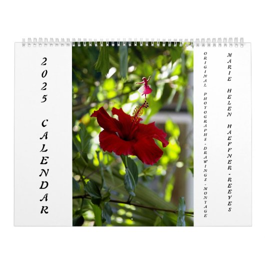 BLOEMEN EN SCHADUWFEEËN 2025 KALENDER (Hoes)
