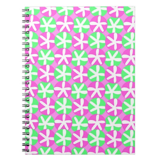 Bloemen en spots notitieboek (Voorkant)