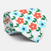 Bloemen en Stropdas van leder (Opgerold)