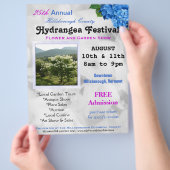 Bloemen- en Tuinshow Specifieke Flyers (Hand)