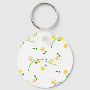 Bloemen en versieringen sleutelhanger