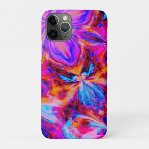 Bloemen en vlinders, Abstract iPhone 11 Pro Hoesje