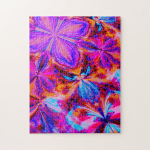 Bloemen en vlinders, Abstract Legpuzzel
