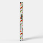 Bloemen en vlinders Case-Mate iPhone case (Achterkant / Rechts)