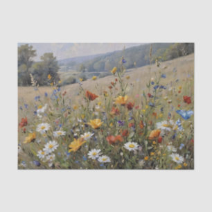 Bloemen en Vlinders Decoupage Vloeipapier Tissuepapier