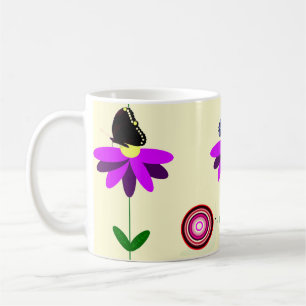 Bloemen en Vlinders Mok