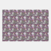 Bloemen en vogels inpakpapier vel (Voorkant)