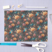 bloemen en vogels tissuepapier (Craft)