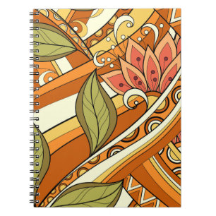 Bloemen en zwemblazen P3-Notitieboek Notitieboek