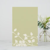 Bloemen Extravaganza Briefpapier (Staand voorkant)