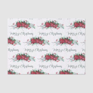 Bloemen Feestelijke Poinsettia Kerst Feestdagen Tissuepapier