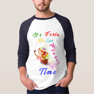 Bloemen Festival juli Colombia Feria de las Flores T-shirt