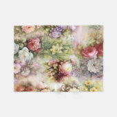  bloemen fleece deken (Voorkant (Horizontaal))