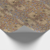  bloemen Floral William Morris Pimpernel Cadeaupapier (Hoek)