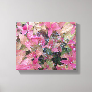 Bloemen foto canvas afdruk