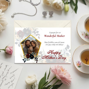 Bloemen Foto Moederdag Kaart