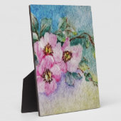 Bloemen Fotoplaat (Zijkant)