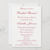 bloemen, Garden Rozen Vrijgezellenfeest Party Kaart (Achterkant)