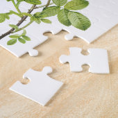  bloemen, gele rozen van Redoute Legpuzzel (Zijkant)